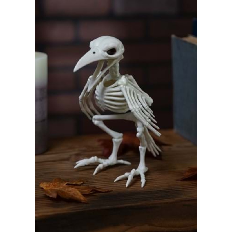 7.75" Black Light Ghostly Tweety Bonez Halloween Decoration Standard