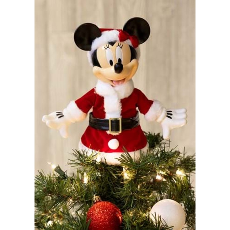 8 1/2-Inch Minnie Mouse Treetopper Standard