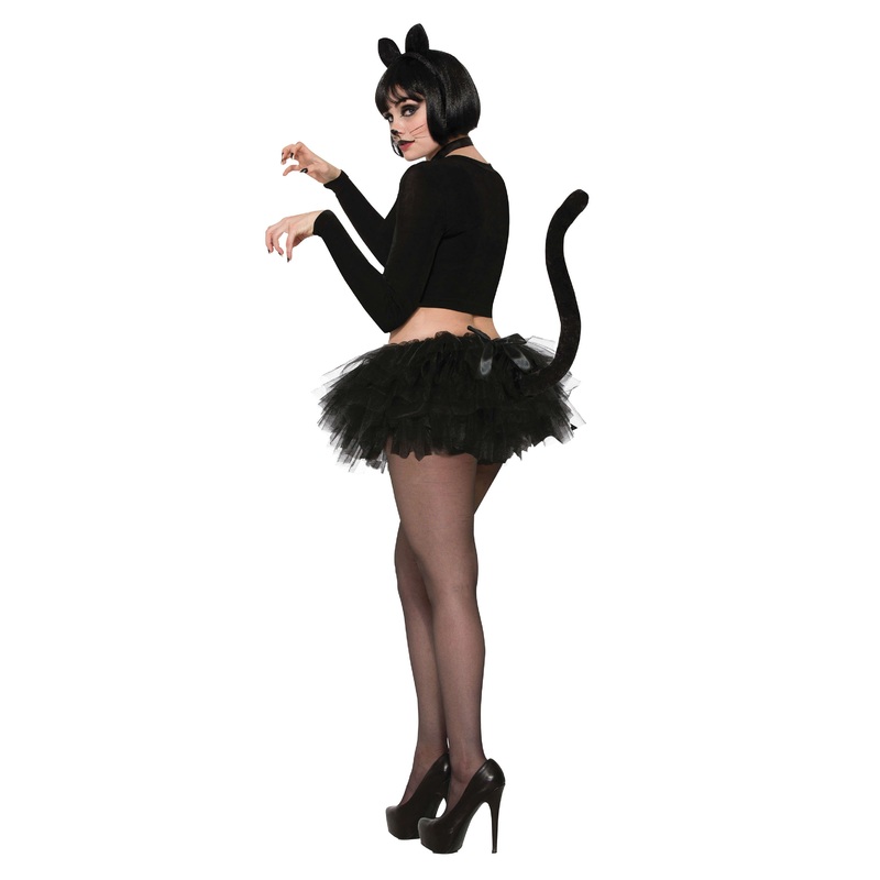 Cat costume tutu with cat tail