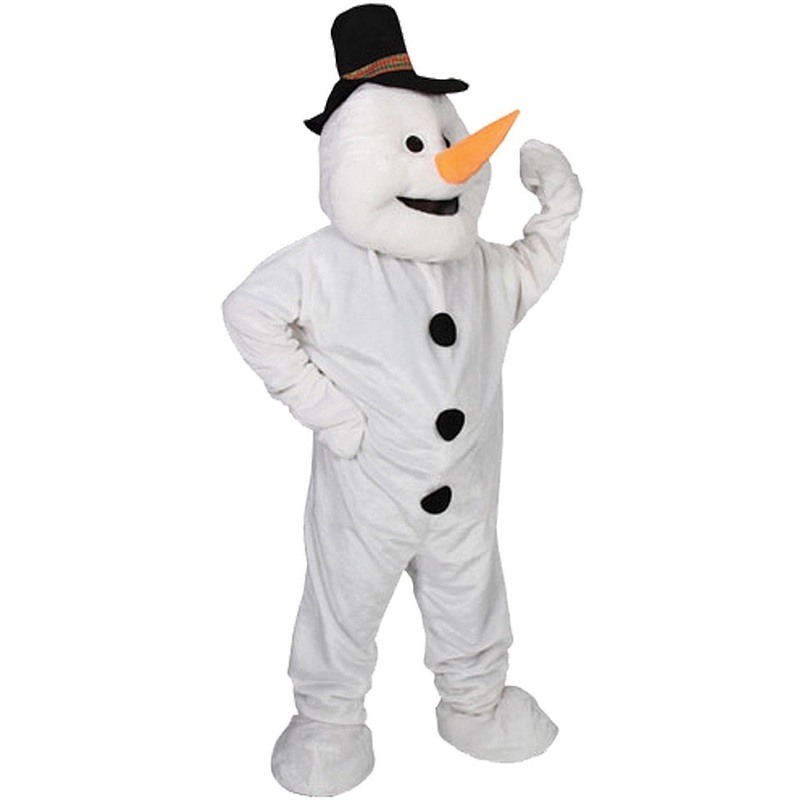 Friendly snowman costume