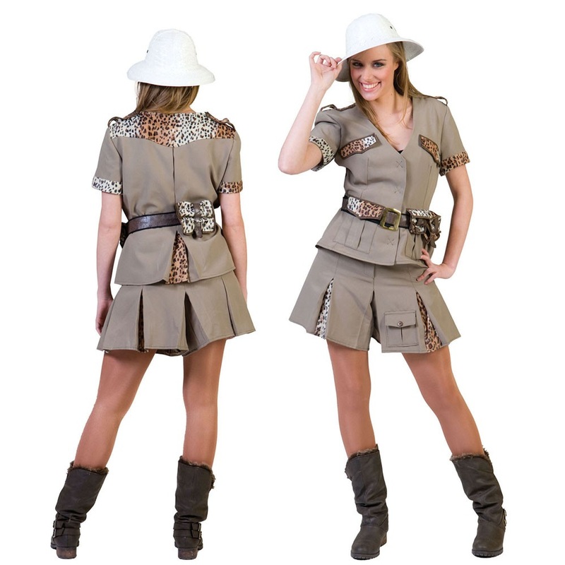 Leo safari ladies costume 36-38