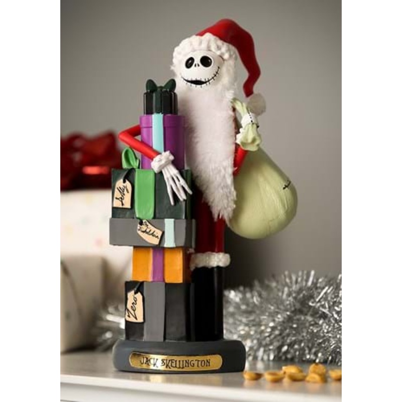 Nightmare Before Christmas Jack Skellington 10 Inch Nutcracker Standard