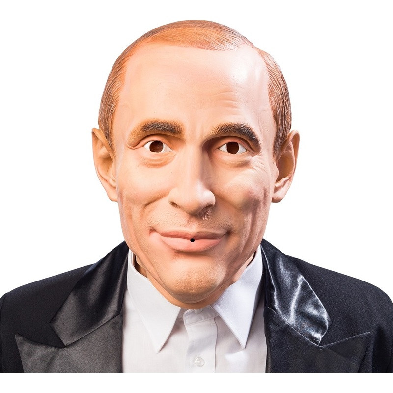Russian politician full face mask