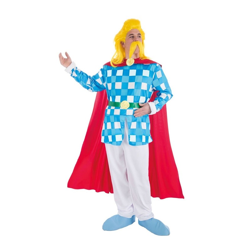 Troubadix costume deluxe with beard S