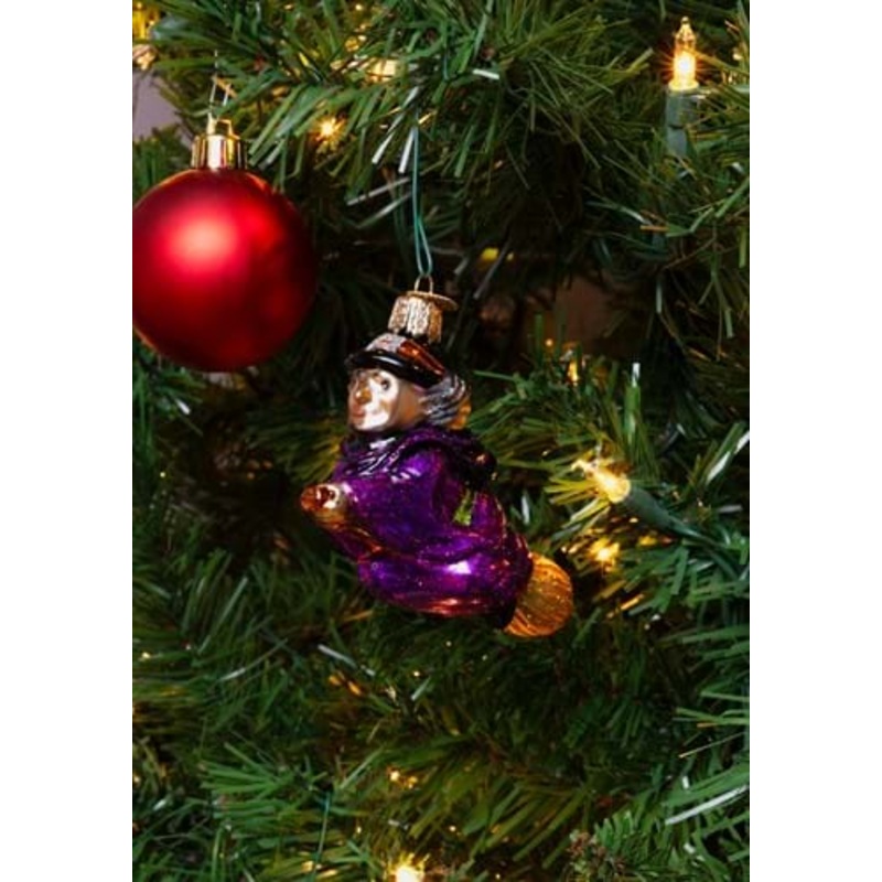 Witch flying on a Broomstick Ornament Standard