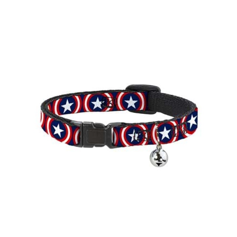 Captain America Marvel Cat Collar Breakaway ST