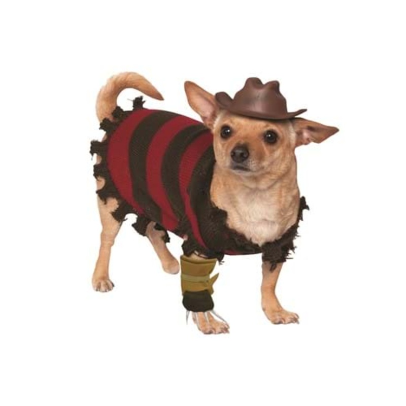 Freddy Krueger Pet Costume for Dogs Small
