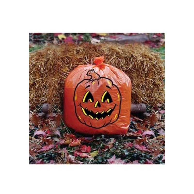 Halloween Pumpkin 36" x 48" Lawn Bag Standard