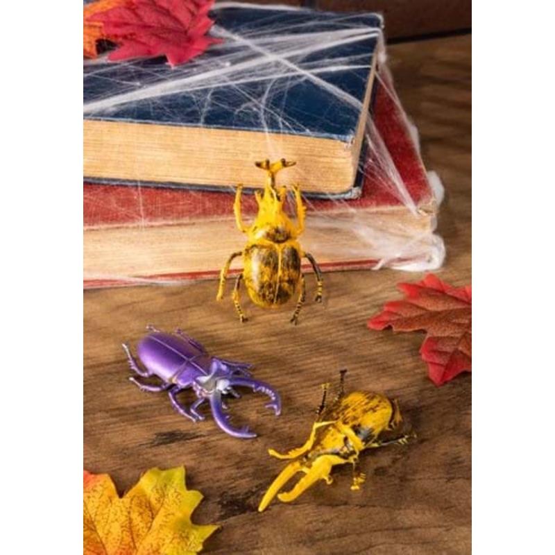 Metallic Set of 3 Enchanted Beetles Standard
