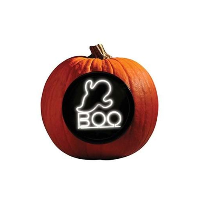 Neon Ghost Light Pumpkin Carving Kit Standard