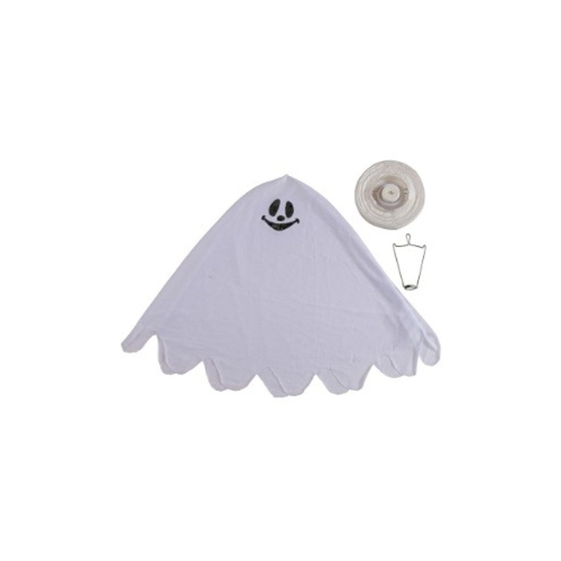 Pop-Open Color Change Happy Smile Ghost Halloween Decoration Standard