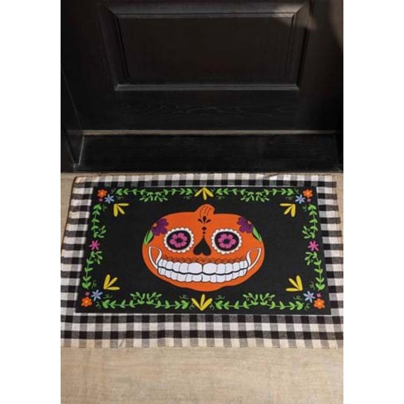 Pumpkin Halloween Doormat Standard