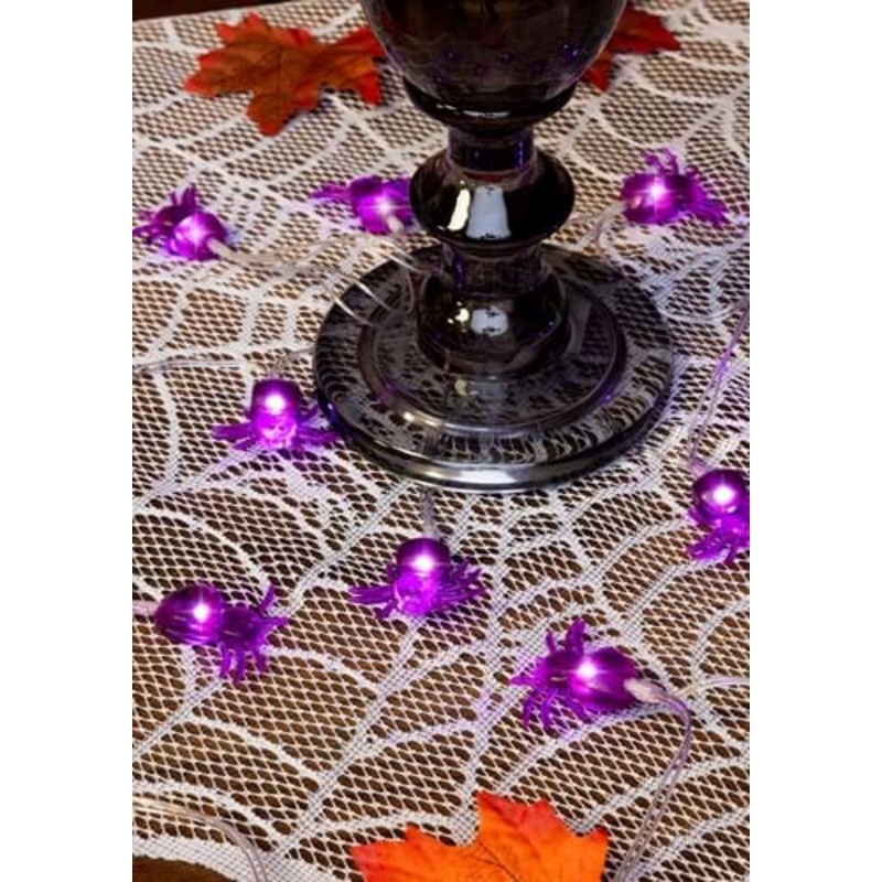 String Light of Red Spiders Decoration Standard
