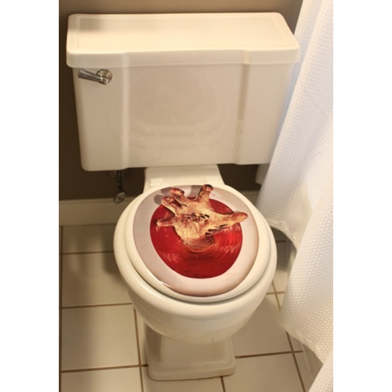 Zombie Hand Toilet Topper Decoration Standard