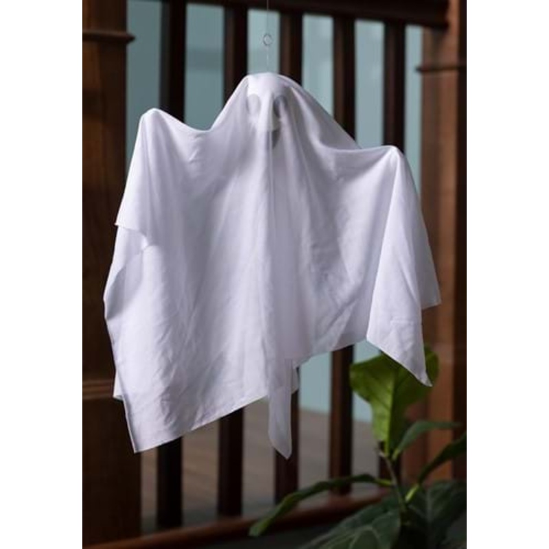 17 Inch Hanging Friendly Ghost Halloween Prop Standard