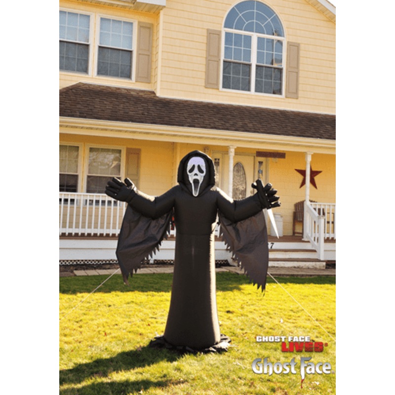 6FT Scream Ghost Face Inflatable Outdoor Decoration Standard