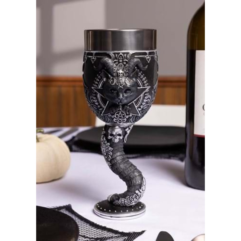 7.5-Inch Pawzuph Cult Cutie Halloween Goblet Standard