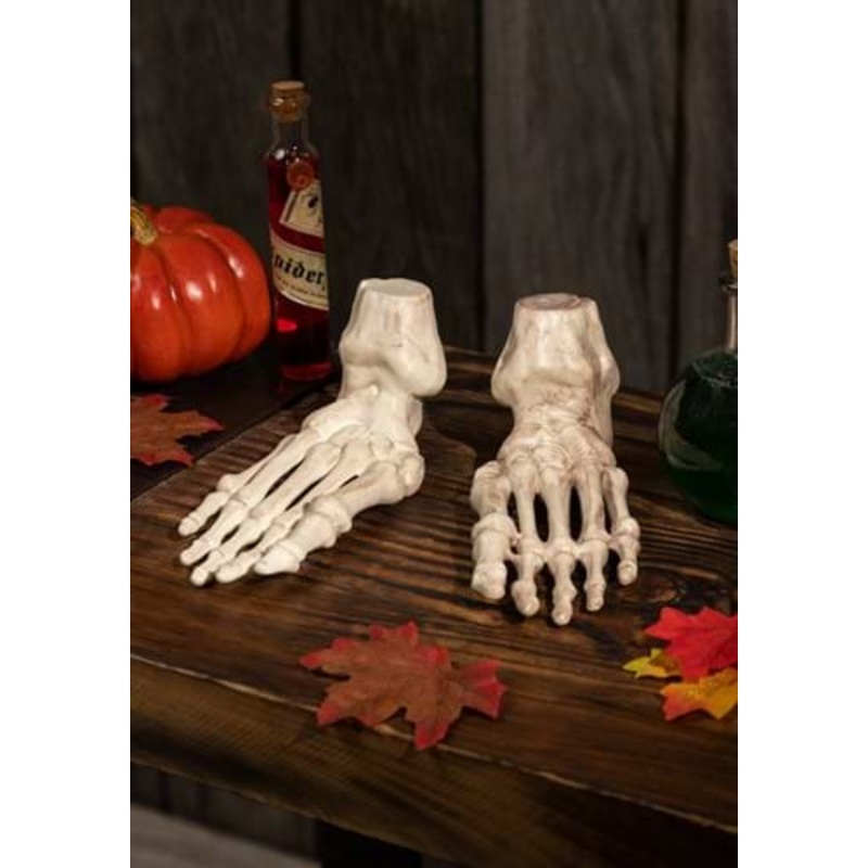7-Inch Skeleton Feet Decoration Standard