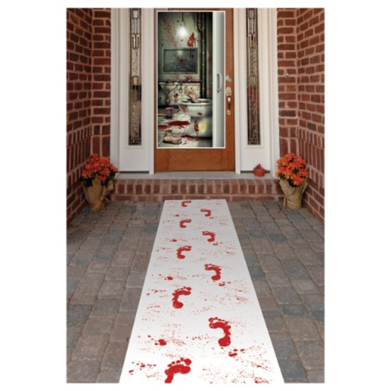 Bloody Footprints Runner Decoration Standard