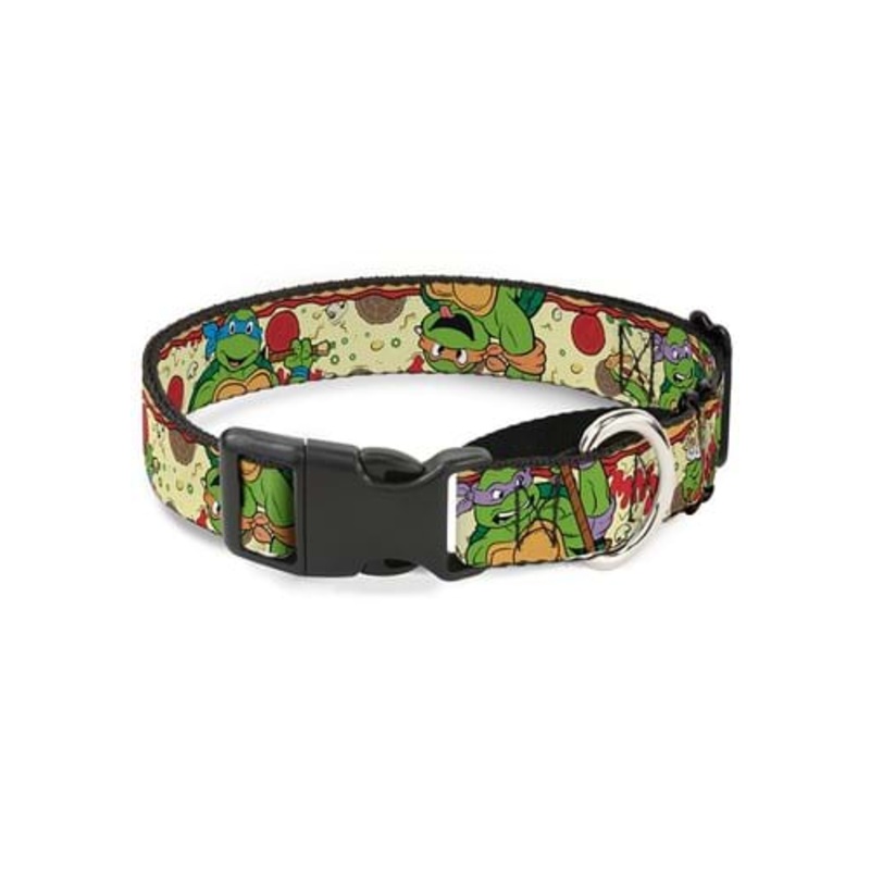 Classic Teenage Mutant Ninja Turtles Pizza Pet Collar S