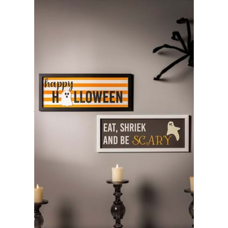 Ghostly Wood Wall Dcor Set Standard