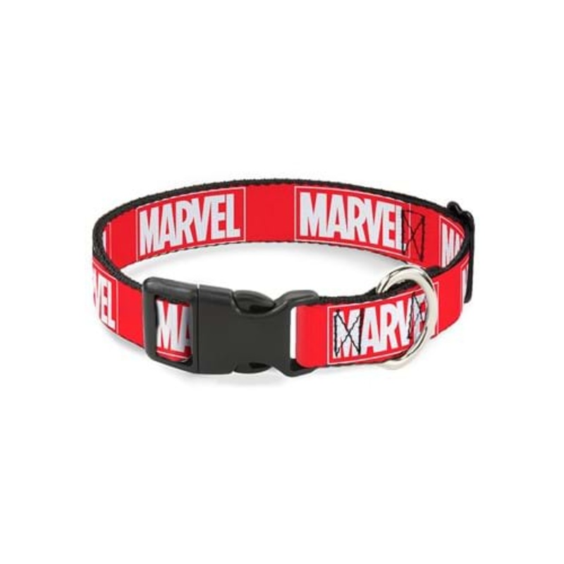 Marvel Red Logo Dog Collar S