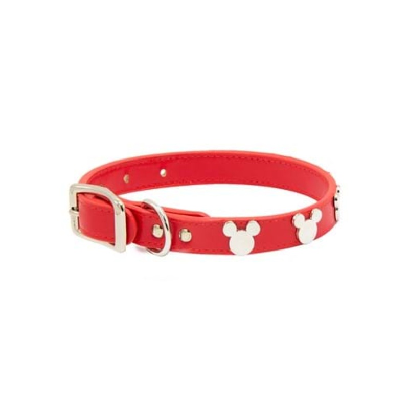 Mickey Mouse Icon Vegan Leather Dog Collar L