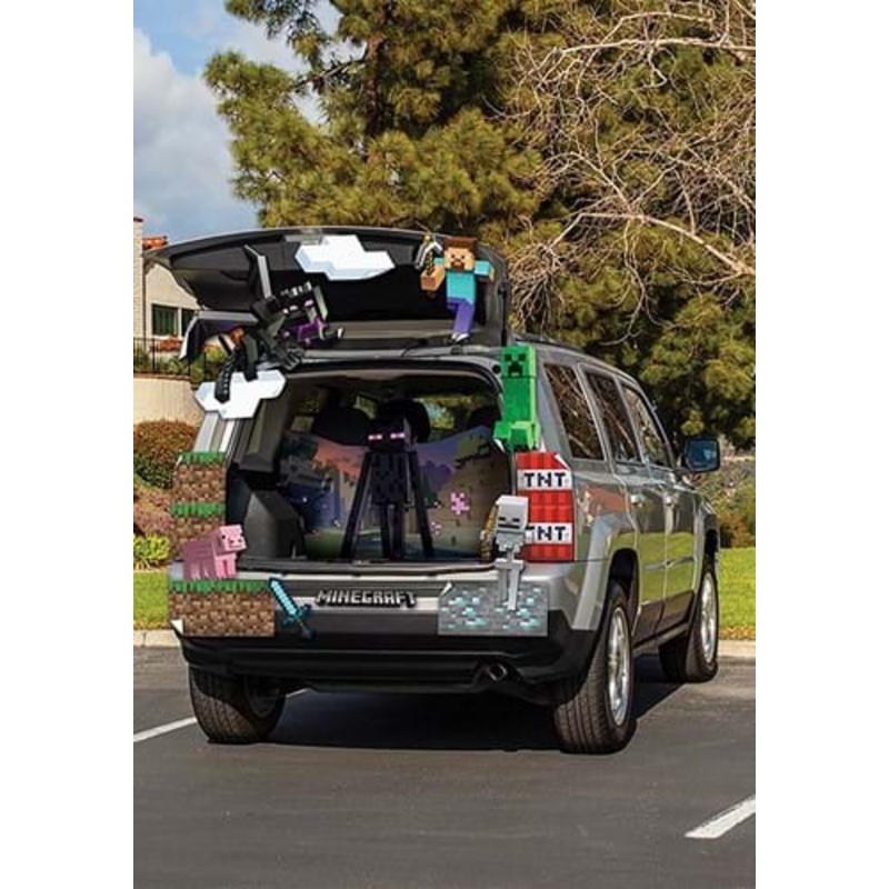 Minecraft Treat Your Trunk Decoration Kit Standard