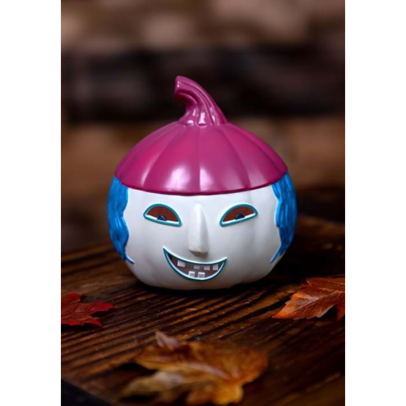Nightmare Before Christmas 6-Inch Shock Light Up Pumpkin Decoration Standard