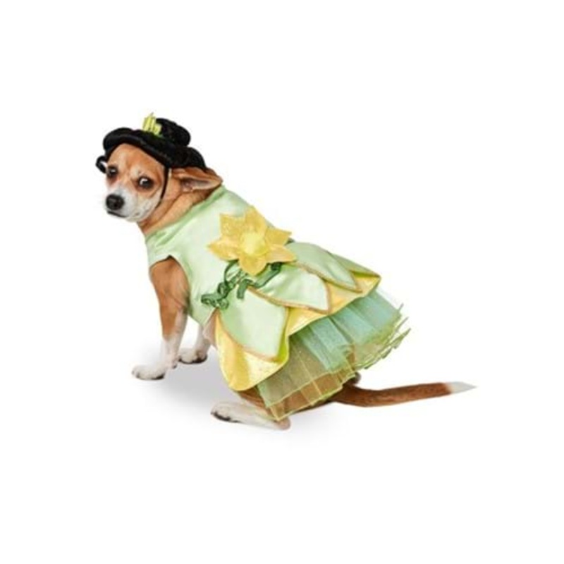 Princess and the Frog Tiana Costume for Pets S