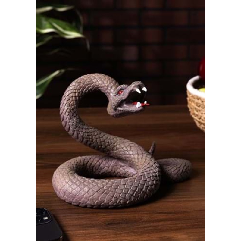 Resin Venom Snake Decoration Standard
