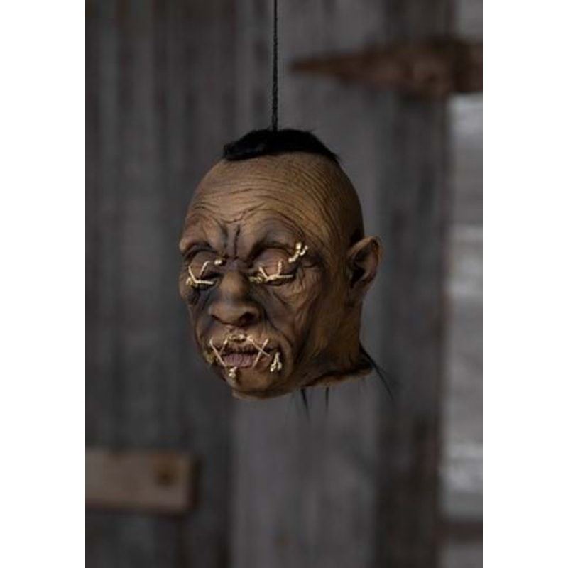 Shrunken Voodoo Head Halloween Prop Standard