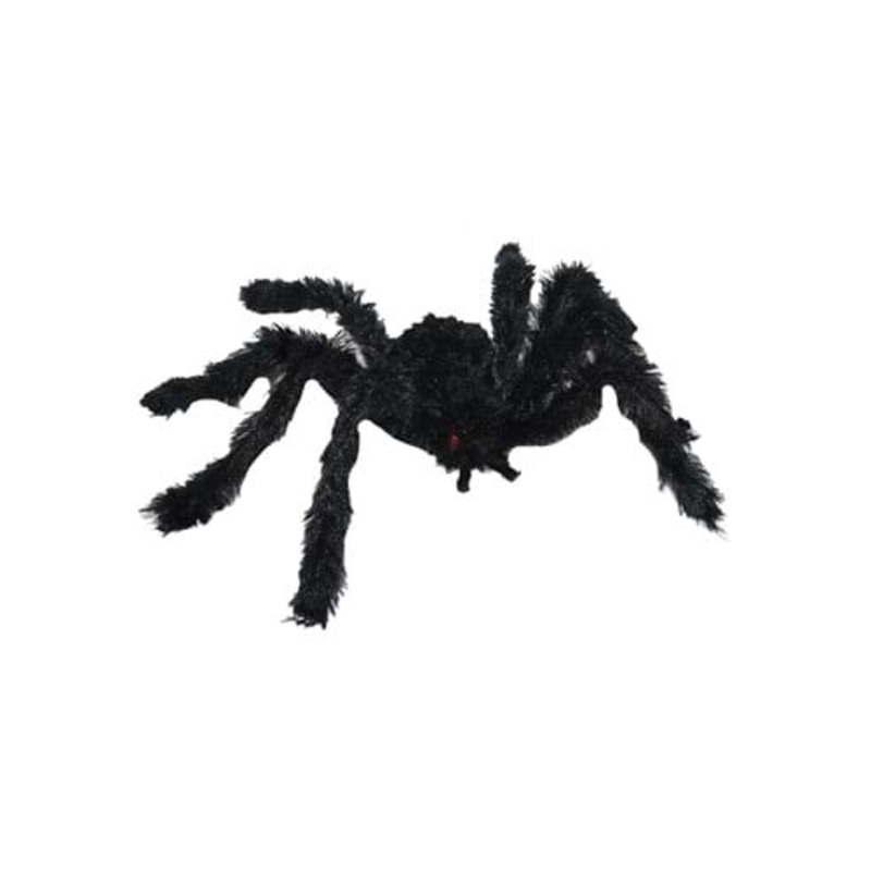 Small Hairy Black Spider Decoration Standard