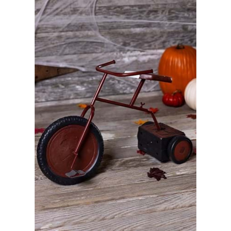 16-Inch Animated Ghostly Tricycle Prop Decoration Standard