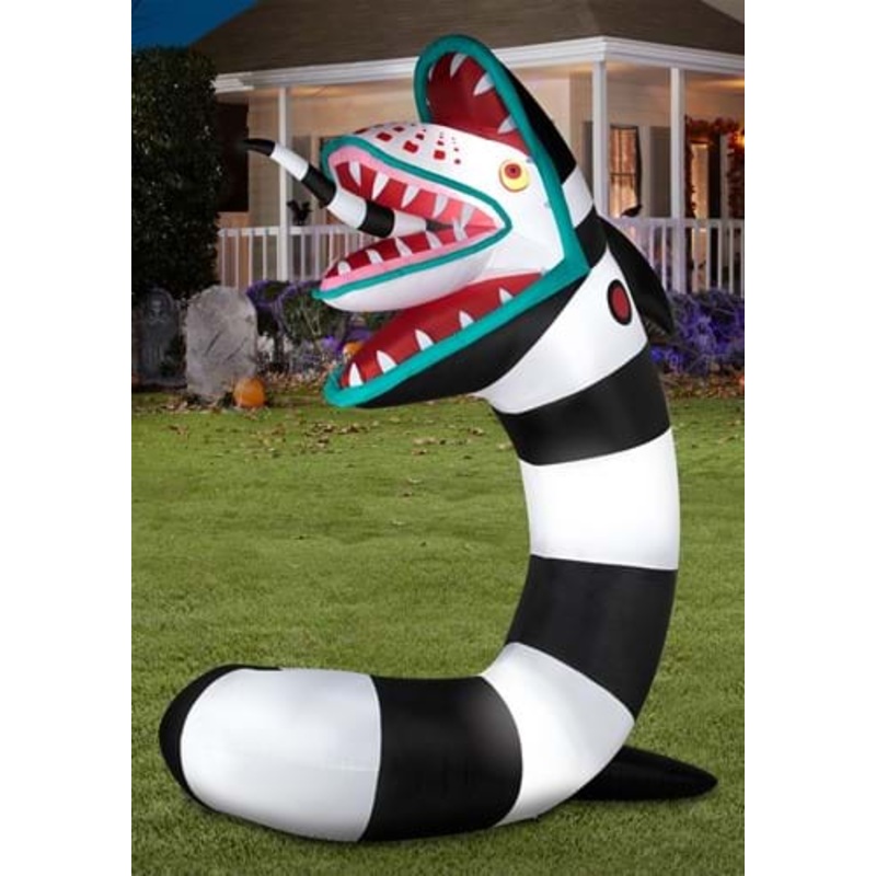 25FT Colossal Inflatable Beetlejuice Sandworm Decoration Standard