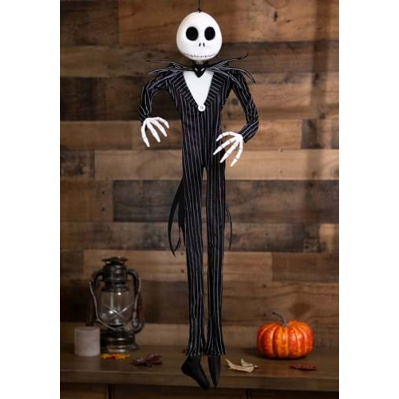 30-Inch Nightmare Before Christmas Hanging Poseable Jack Skellington Halloween Decoration Standard