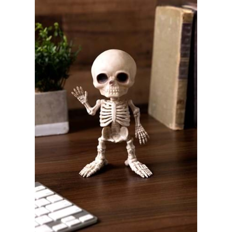 7-Inch Mini Skeleton Halloween Decoration Standard