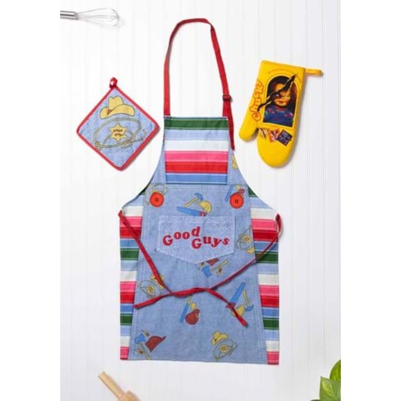 Child's Play Chucky Kitchen Apron Set Standard