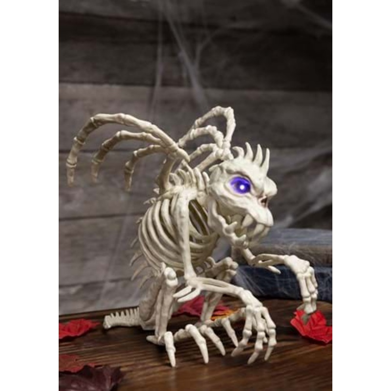 Gargoyle With Lights 9.5" Skeleton Prop Standard