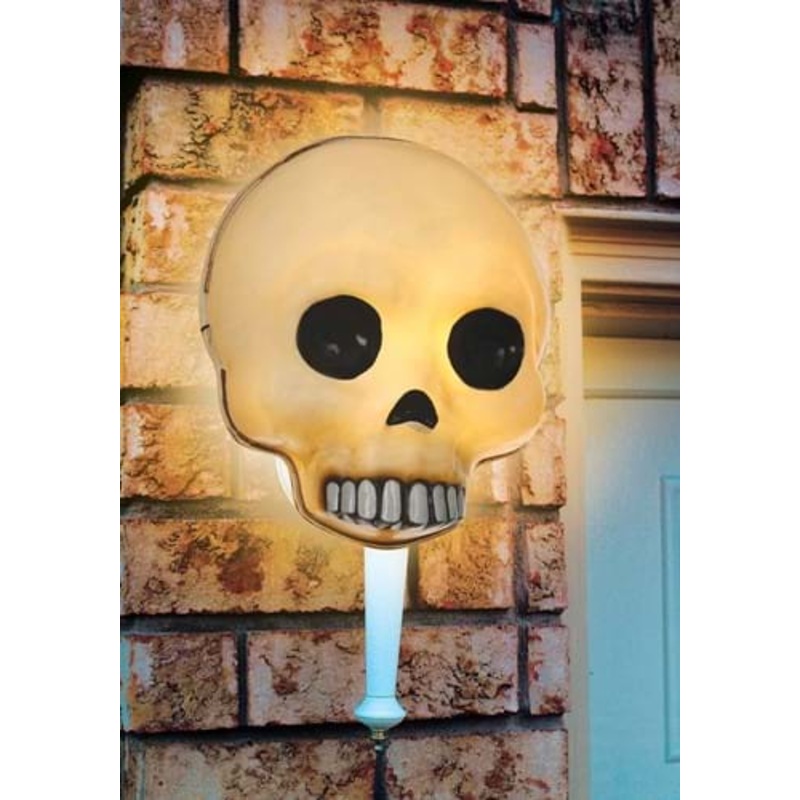Jawless Skull Porch Light Cover or Wall Decoration Standard