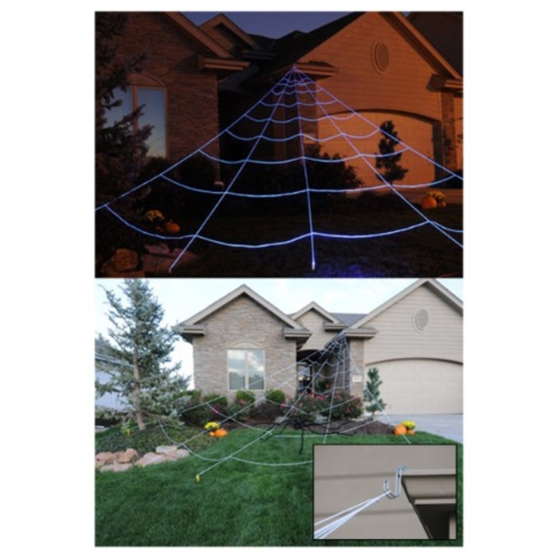 Mega Spider Web Outdoor Halloween Decoration Standard