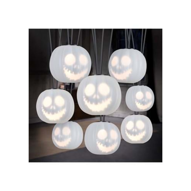 Nightmare Before Christmas Jack Skellington Emote Glow Light String Standard