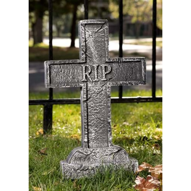 RIP Cross Halloween Lawn Decoration Standard