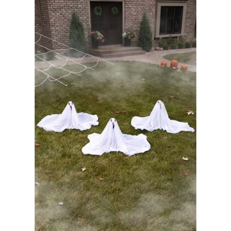 Set of 3 Ghostly Halloween Decoration Standard