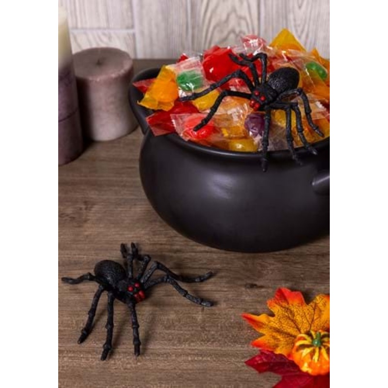 Small Pair of Spiders Halloween Prop Standard