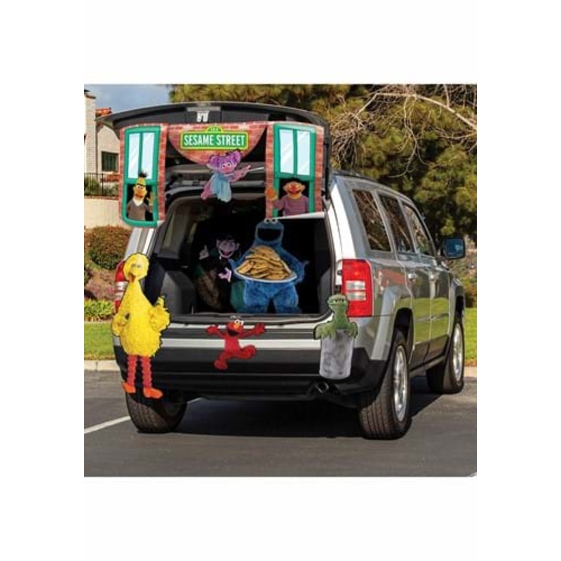 Trunk or Treat Sesame Street Decoration Kit Standard