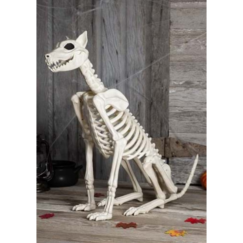3.8FT Spike the Skeleton Dog Halloween Decoration Standard