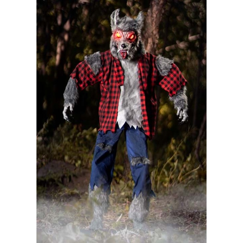 6FT Animated Classic Werewolf Halloween Decoration