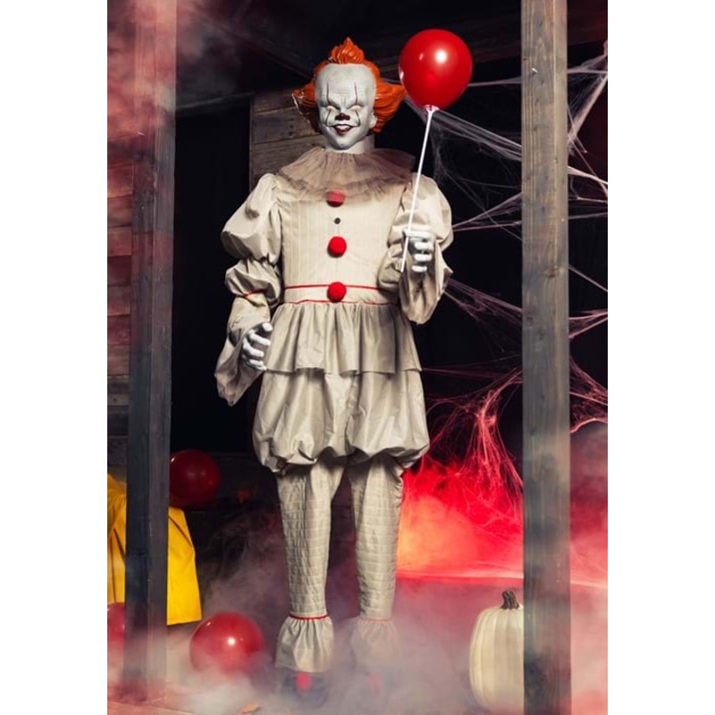 6FT Animated IT Pennywise Clown Halloween Decoration Standard