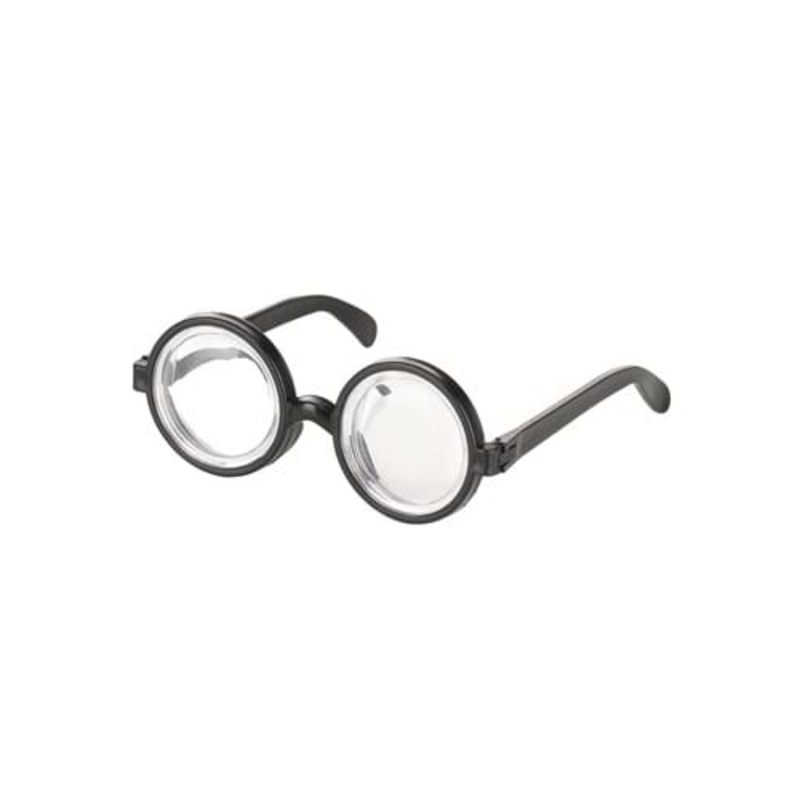 Adult Bug Eye Blurry Costume Glasses